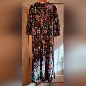 Cynthia Rowley Floral Dress Size L